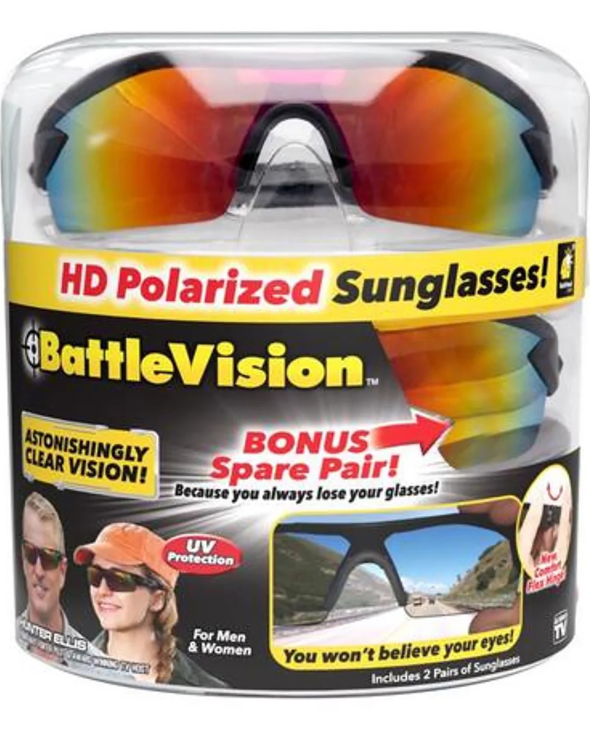 Battle Vision HD Polarized Sunglasses