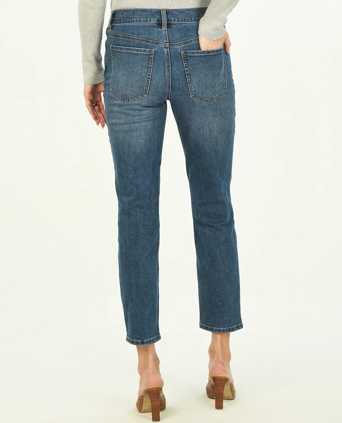 D Jeans 28" Slim Straight Jeans - Image 2