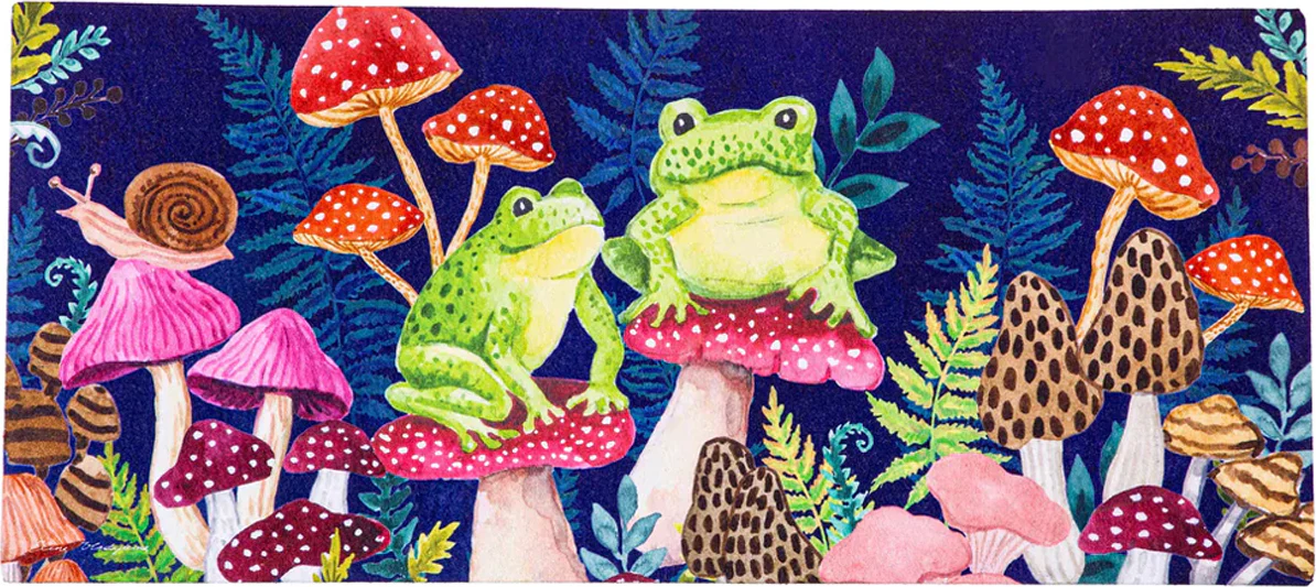 Frogs & Mushrooms Sassafras Switch Mat