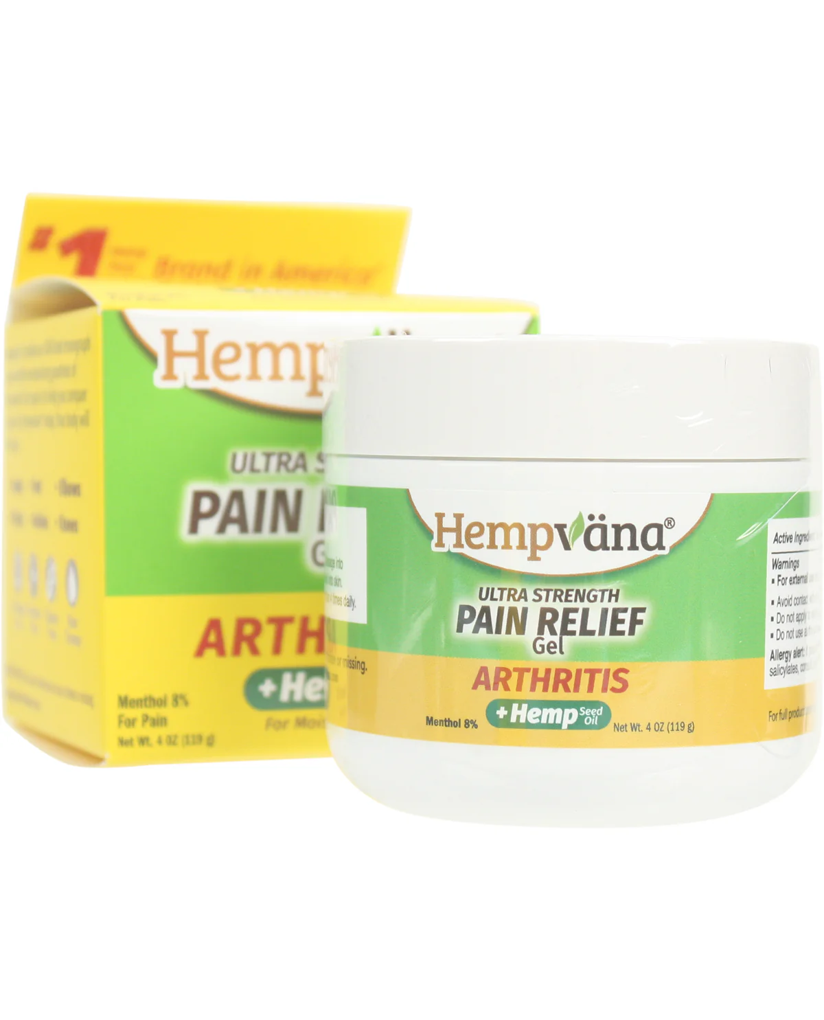 Hempvana Arthritis Ultra Strength Pain Gel - Image 2