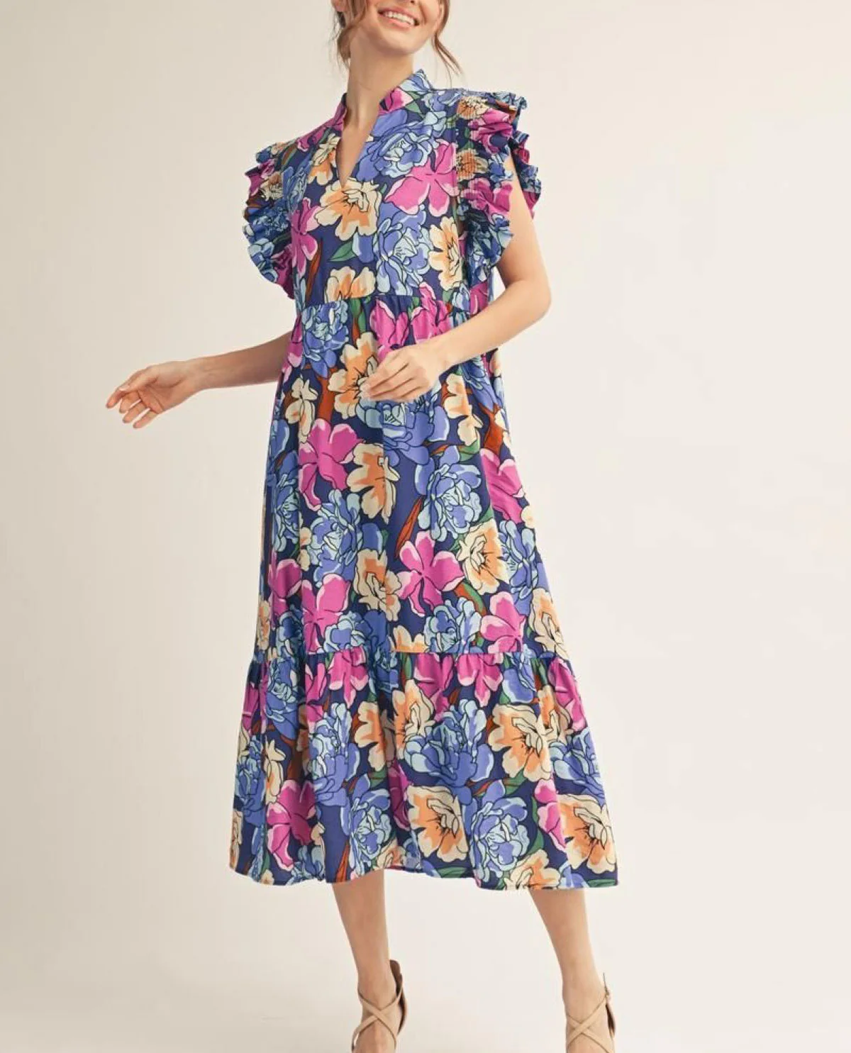 Jodifl Print Maxi Dress