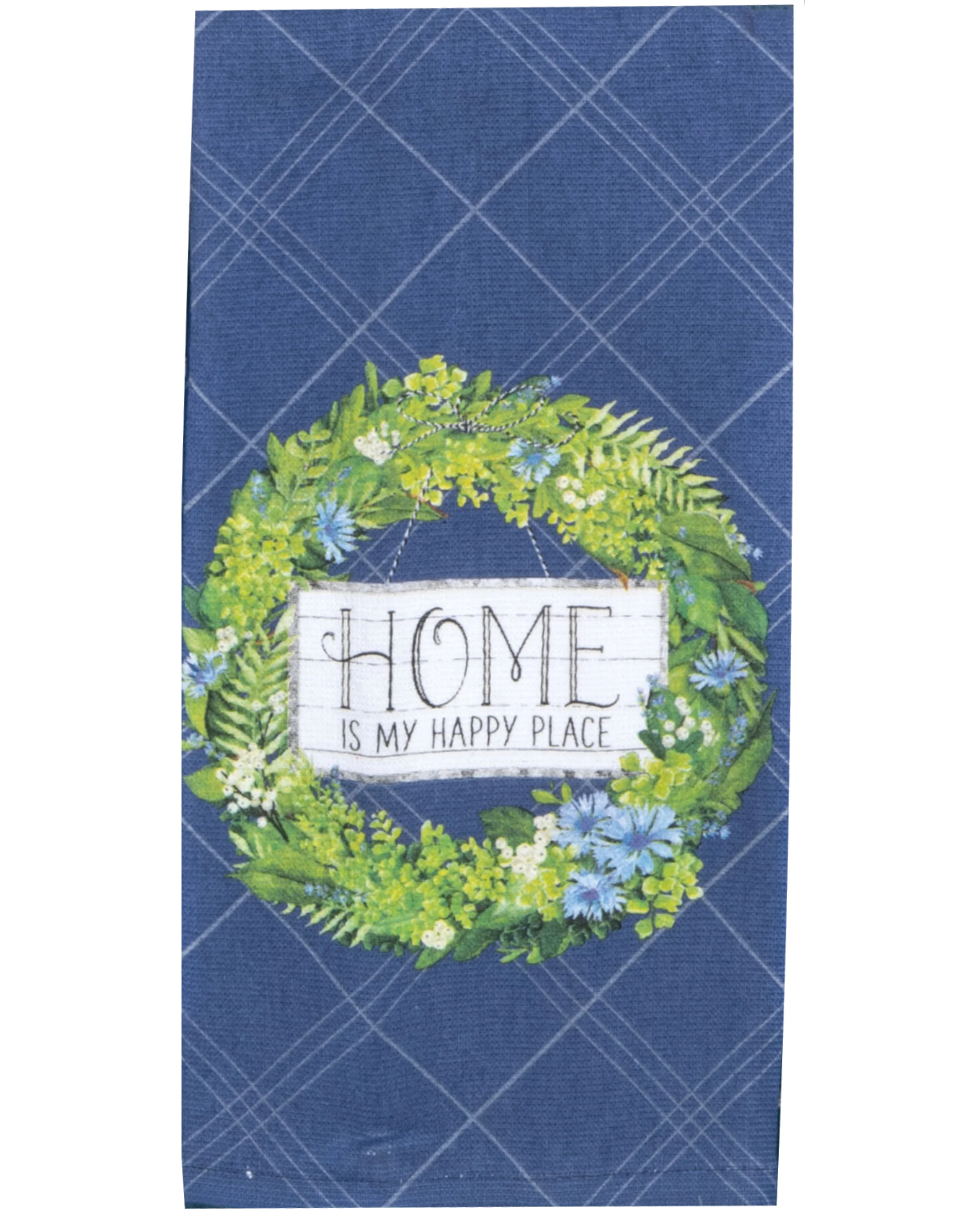Home Is My Happy Place Dual-Purpose Kitchen Towel