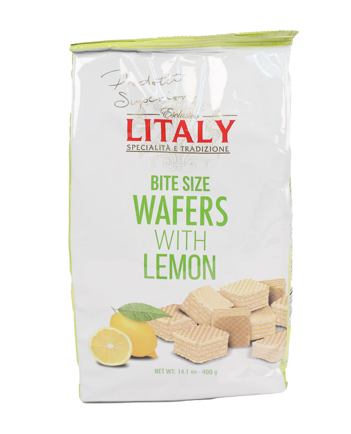 Litaly Bite Size Wafers - Lemon