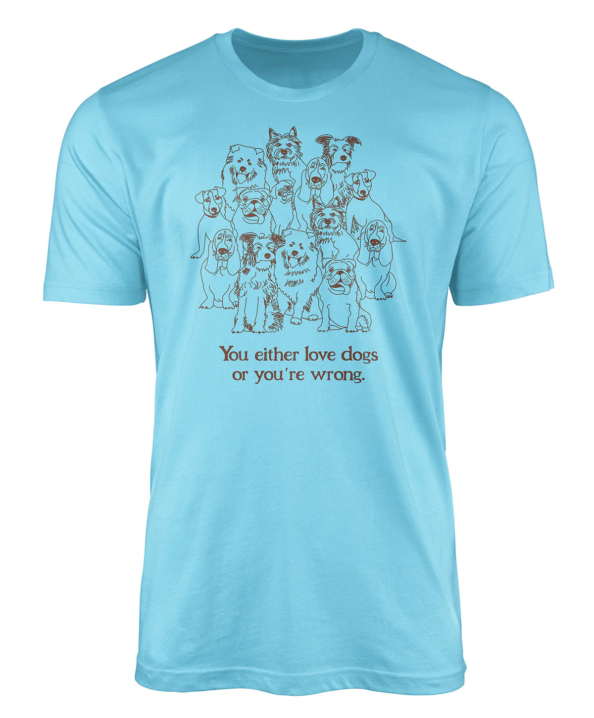 Missy Love Dogs Short Sleeve Screen Tee