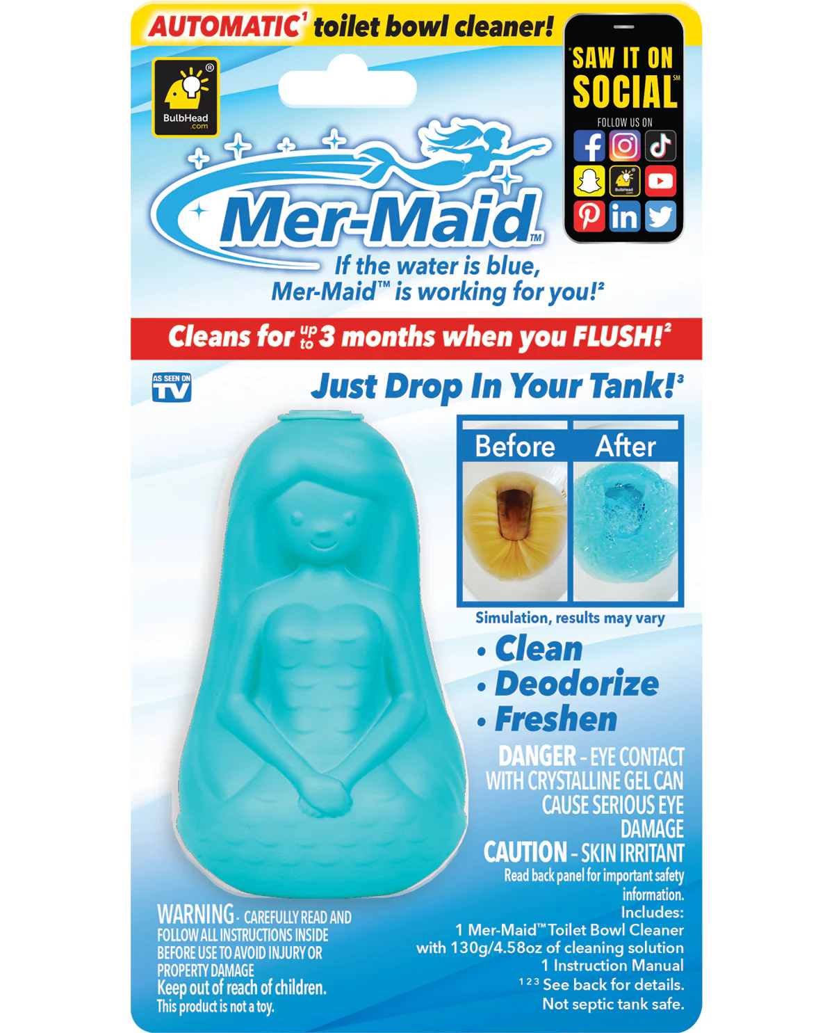 Mer-Maid Toilet Cleaner