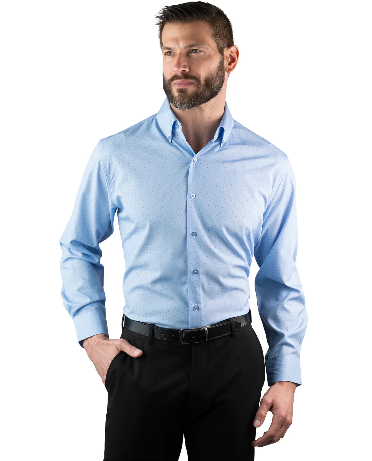 Nautica Big & Tall Super Shirt Serenity Blue