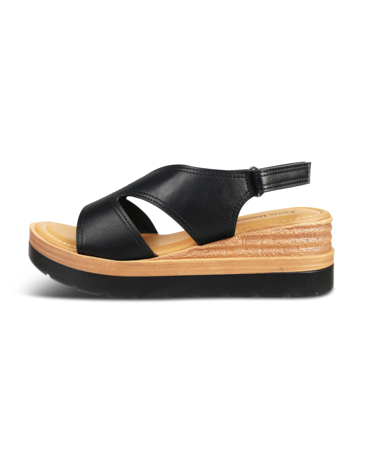 Pierre Dumas Patch-2 Sandal Black
