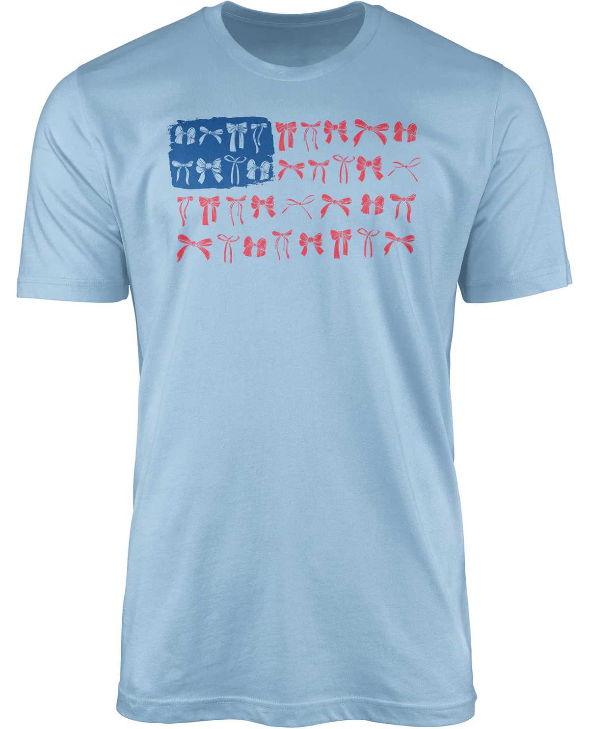 Missy Ribbon Flag Short Sleeve Screen Tee