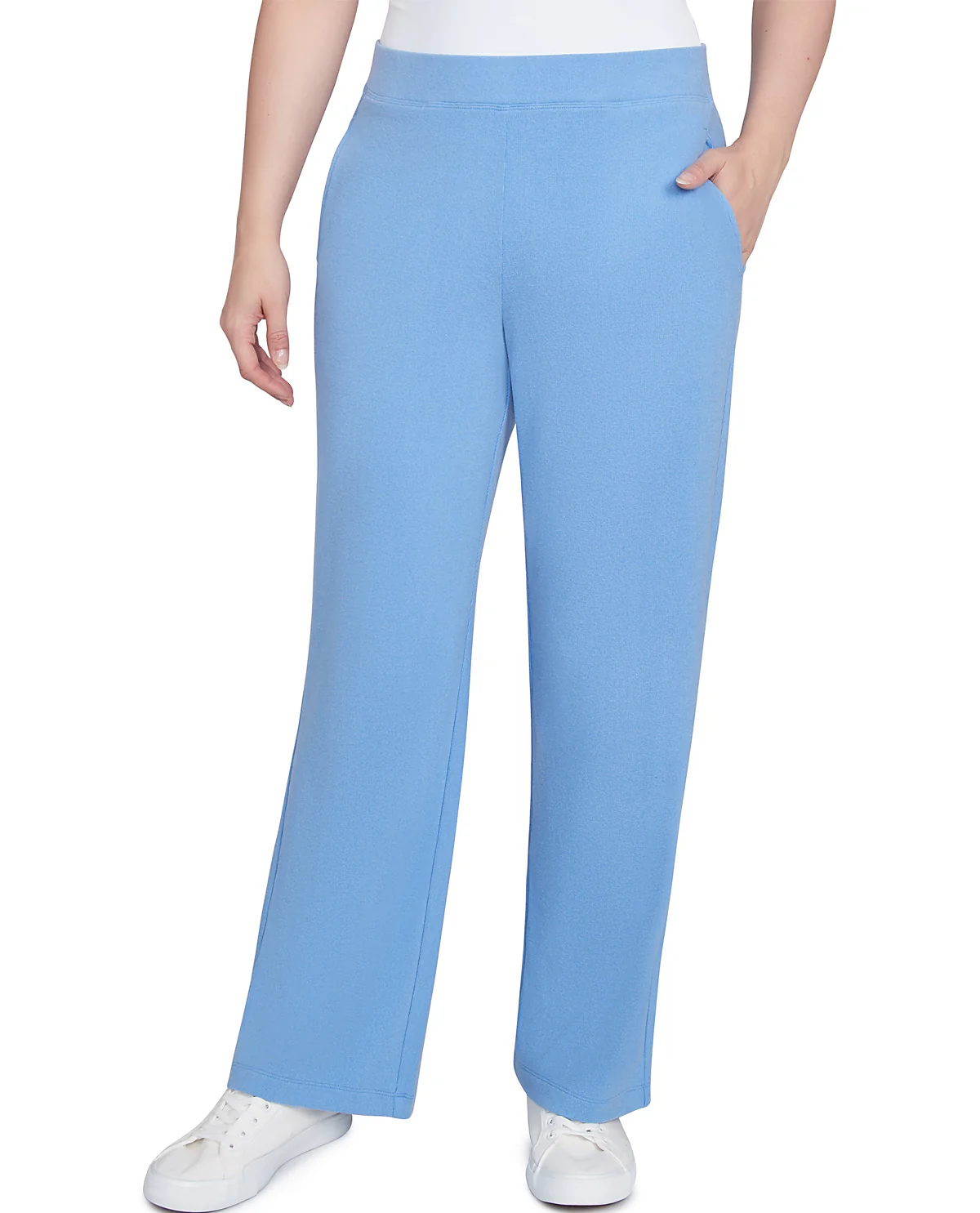 Ruby Road Missy Casual Luxe Pullon Luxe Rib Straight Pant
