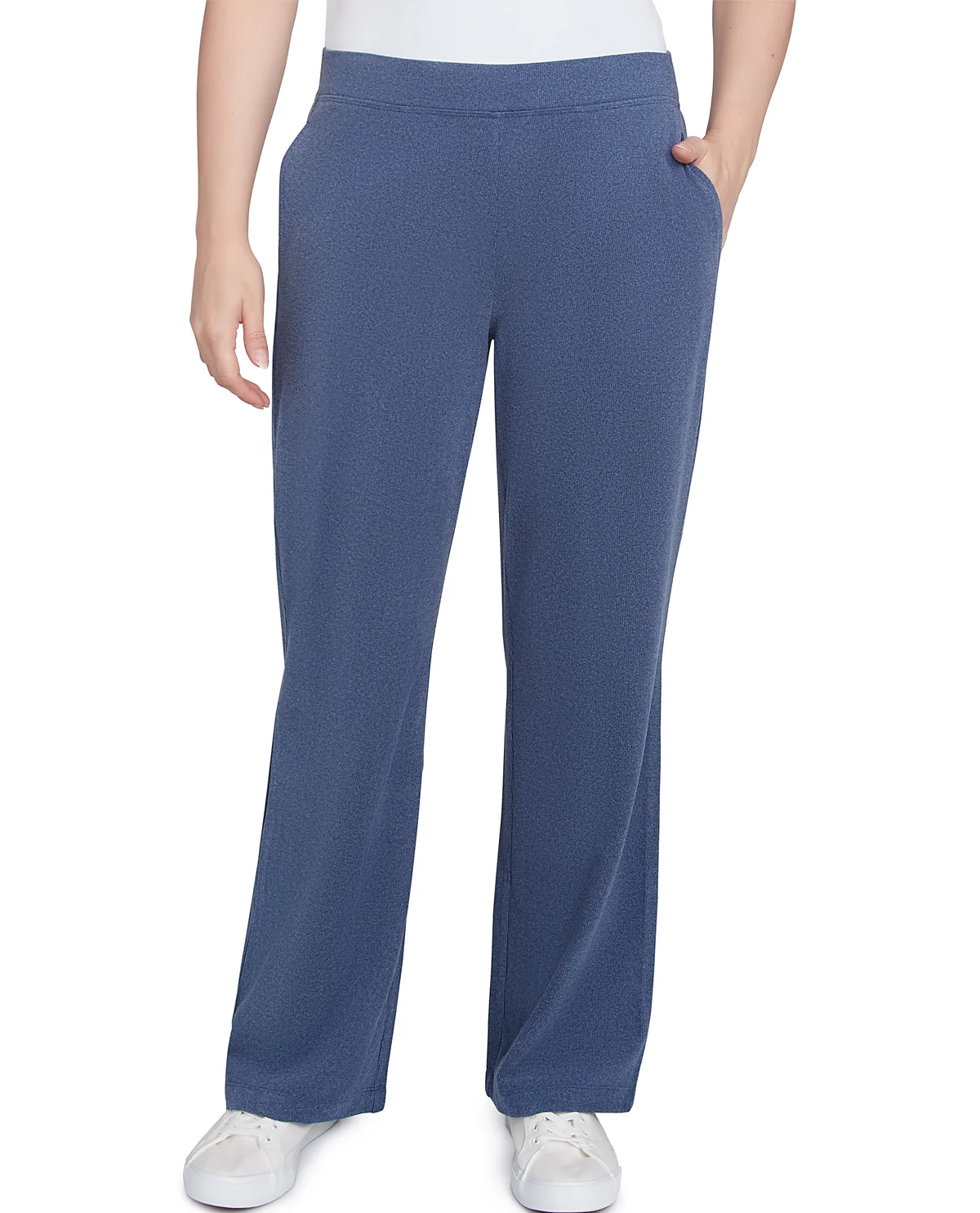 Ruby Road Missy Casual Luxe Pullon Luxe Rib Straight Pant - Image 5