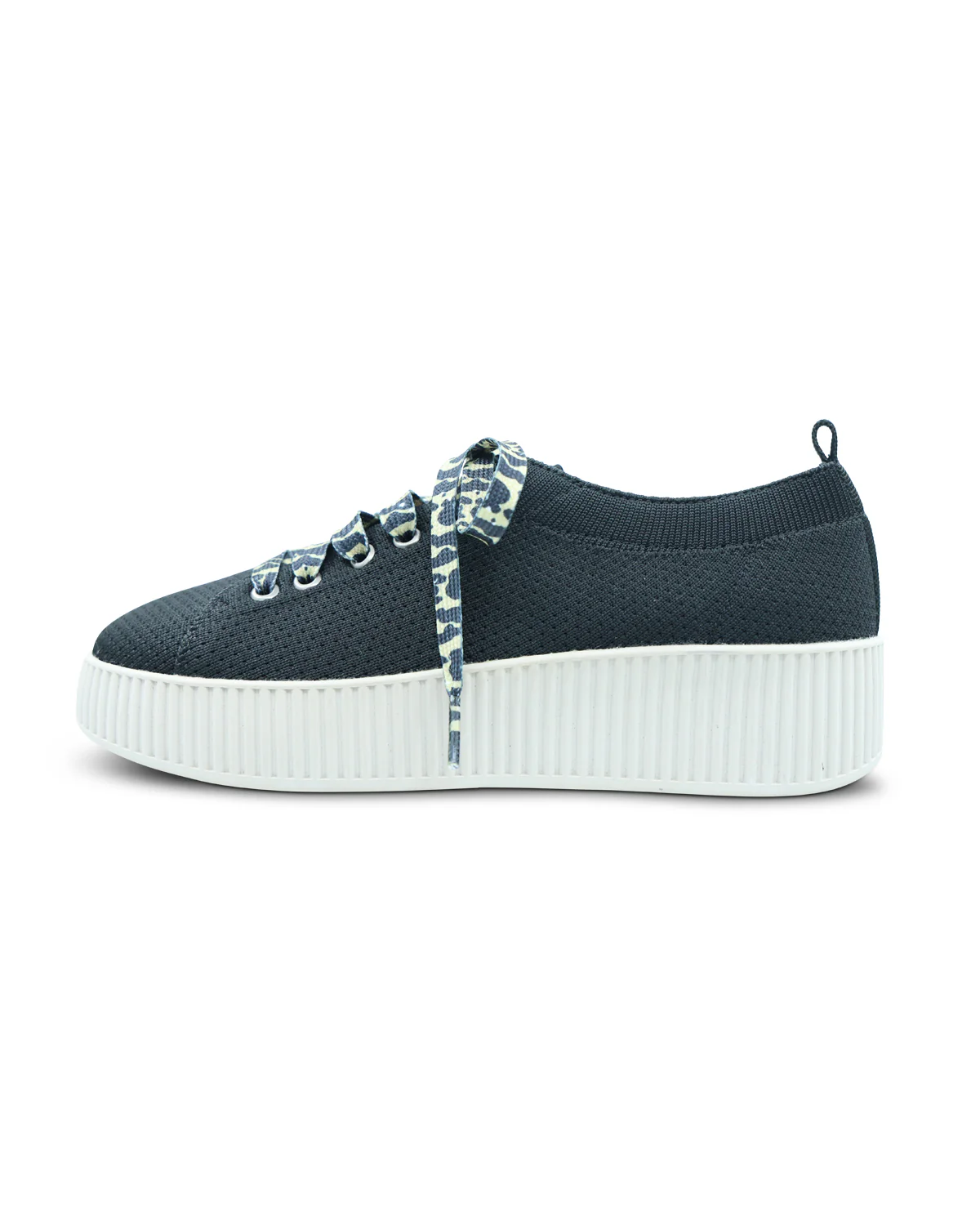Savvy Flutter Black Leopard Laces