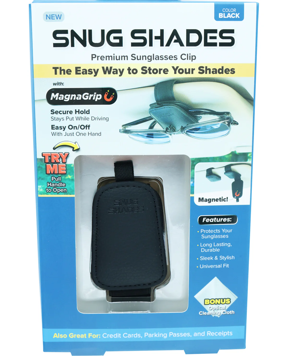 Snug Shades Sunglass Clip
