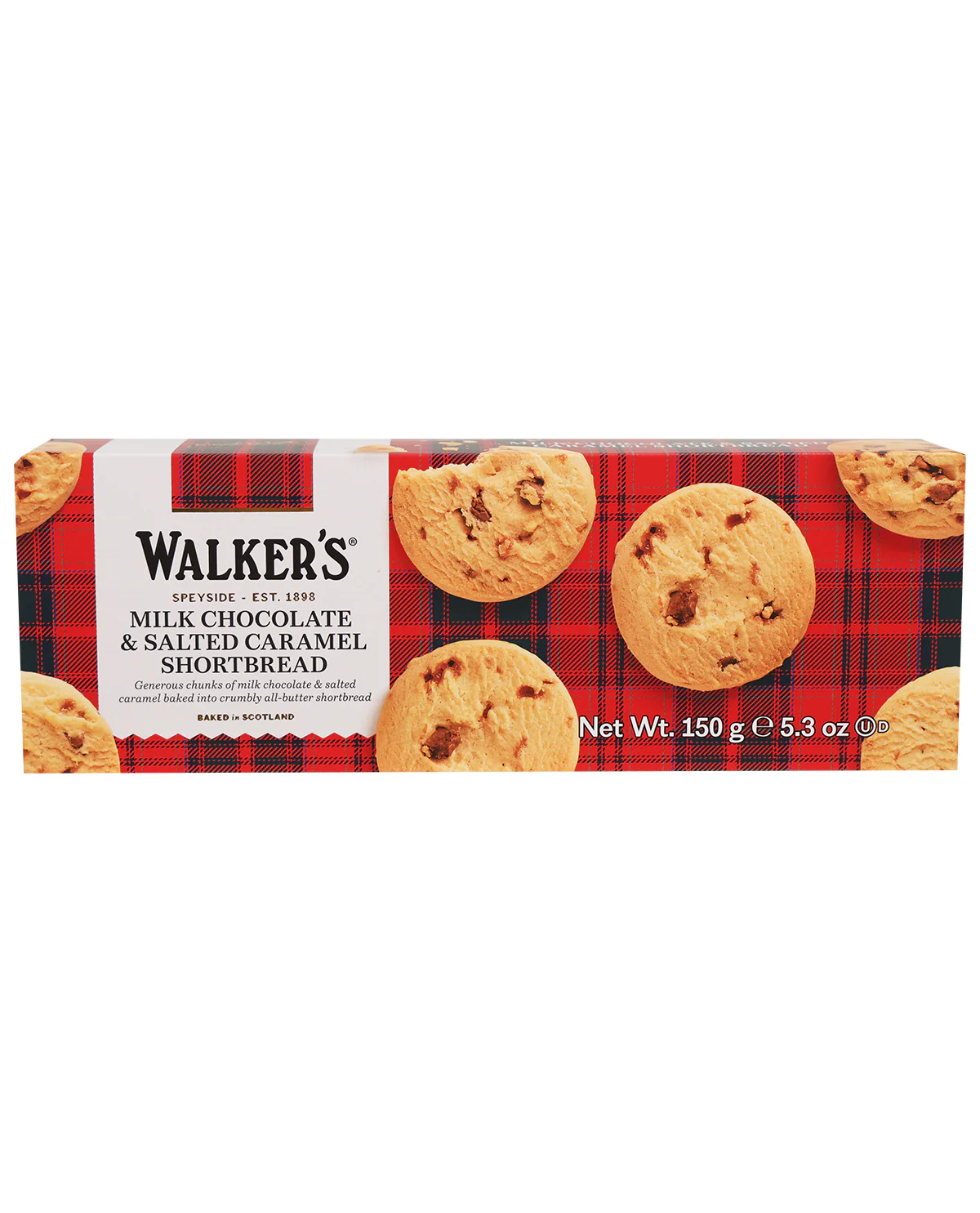 Walker's Chocolate And Caramel Shortbread - 5.3oz