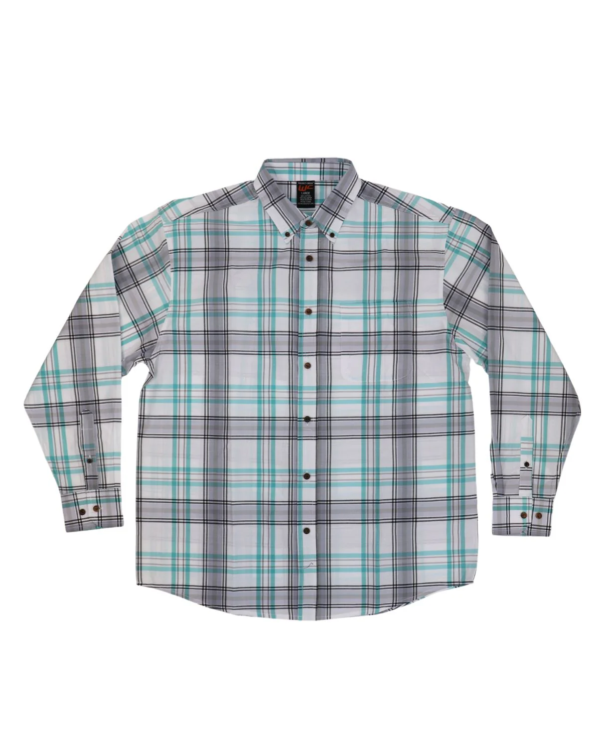 Walnut Creek Long Sleeve Plaid Top