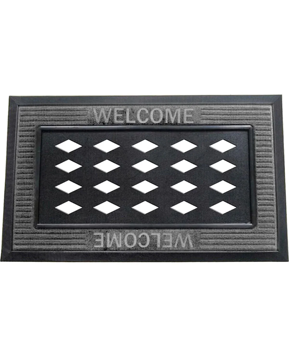 Decorative Welcome Sassafras Mat Tray