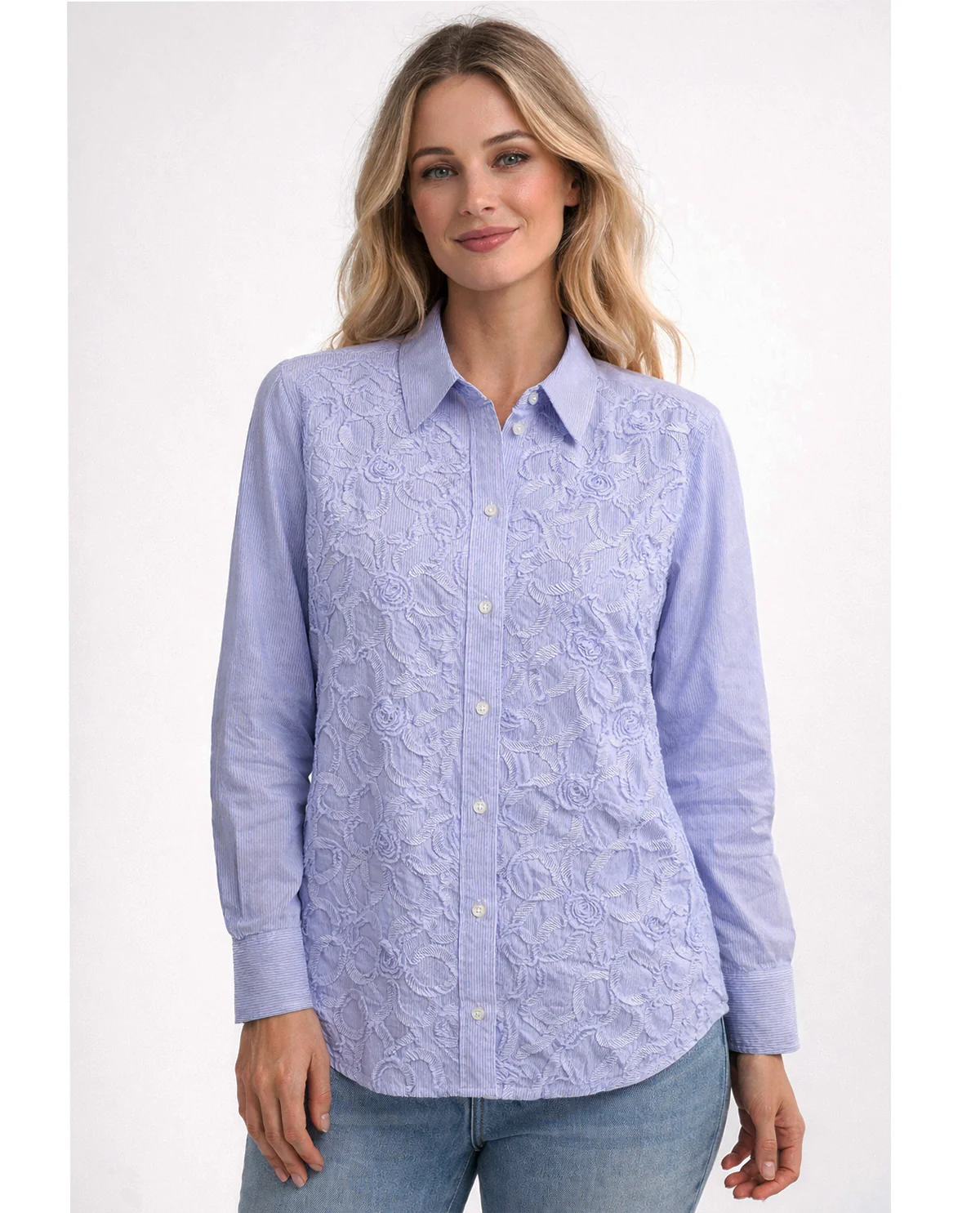 Zac and Rachel Novelty Pop Floral Top